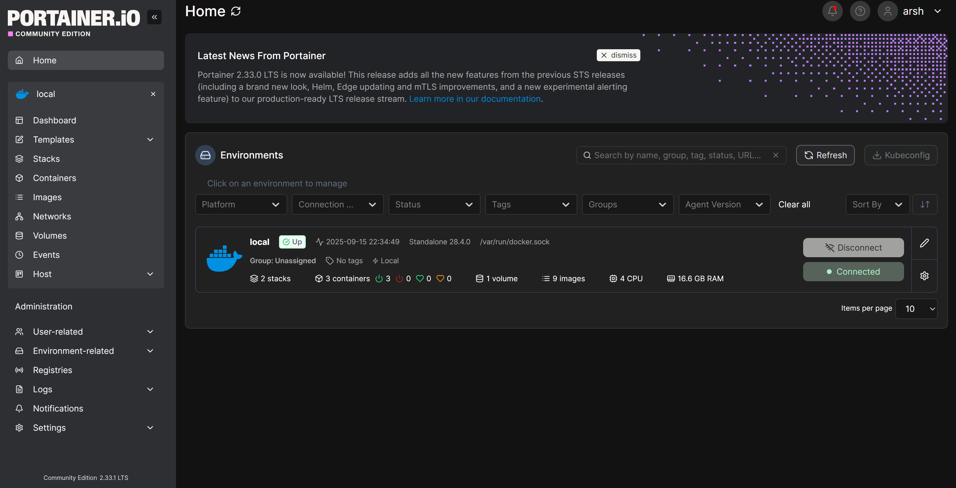 Portainer Preview